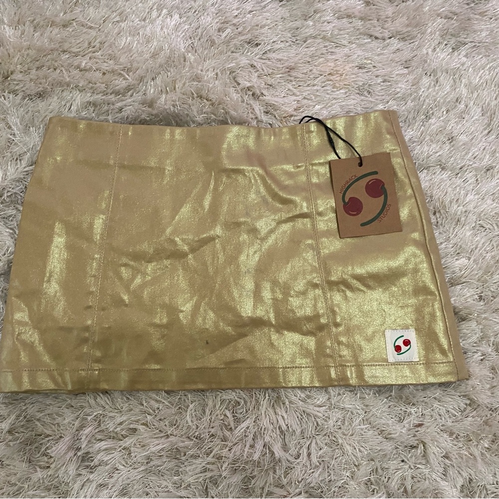 Gold Skirt